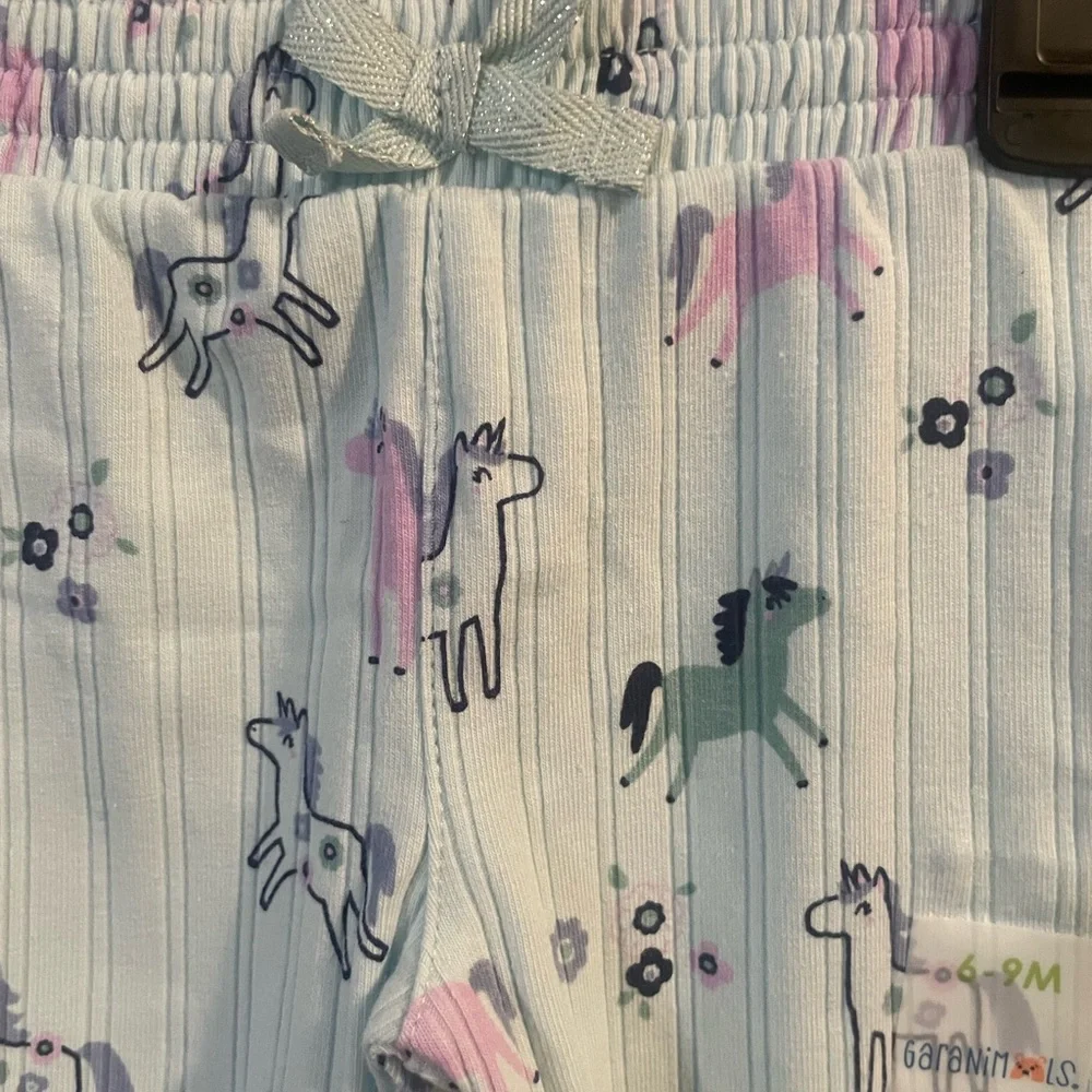 Garanimals Baby Colorful Unicorn and Floral Print‎ Leggings! NWT!